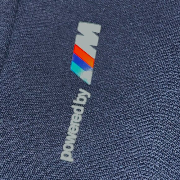 Puma BMW MSP T7 Hooded Sweat Jacket - Men's Large - Stripes and Logos - NWOT - Picture 4 of 12